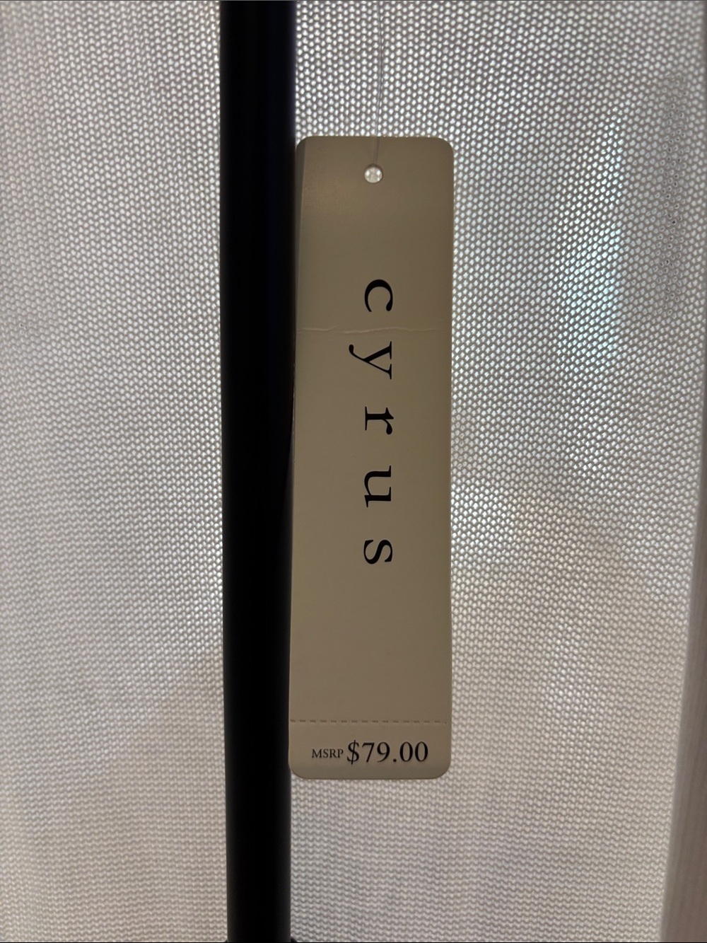 NWT Cyrus White Open-Front Lightweight Cardigan - Picture 3 of 4